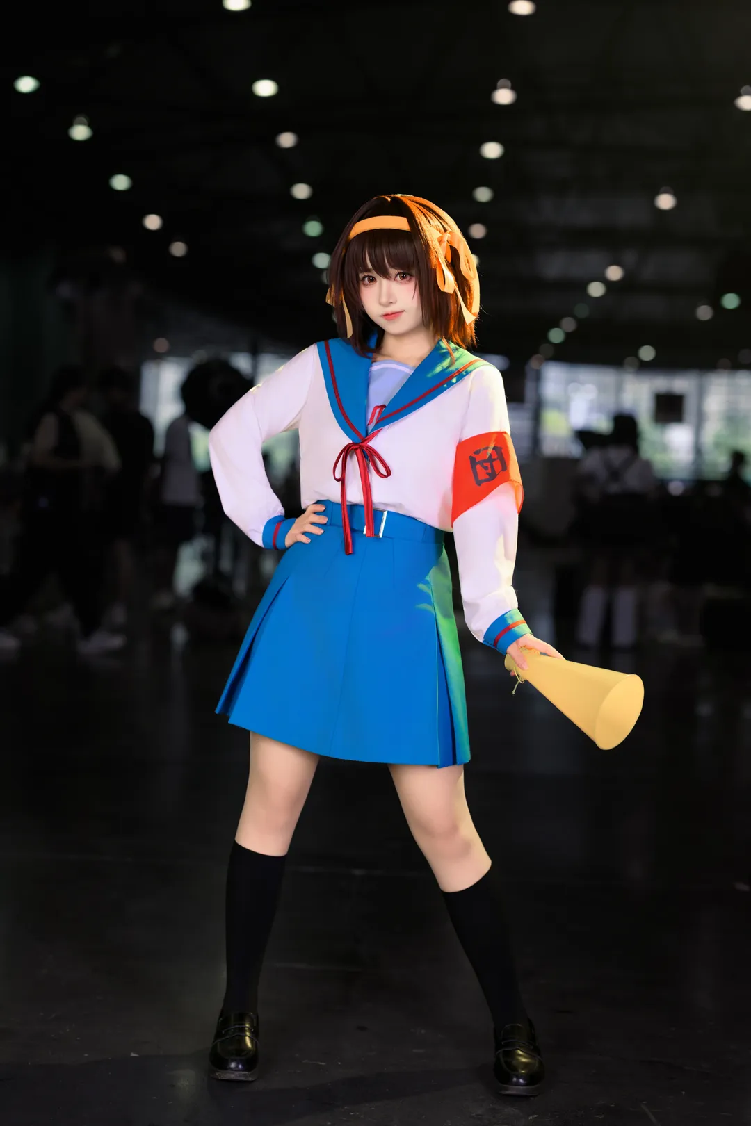 漫展场照, 二次元cosplay, 动作参考, 凉宫春日cos, 凉宫春日的忧郁 - 第3张