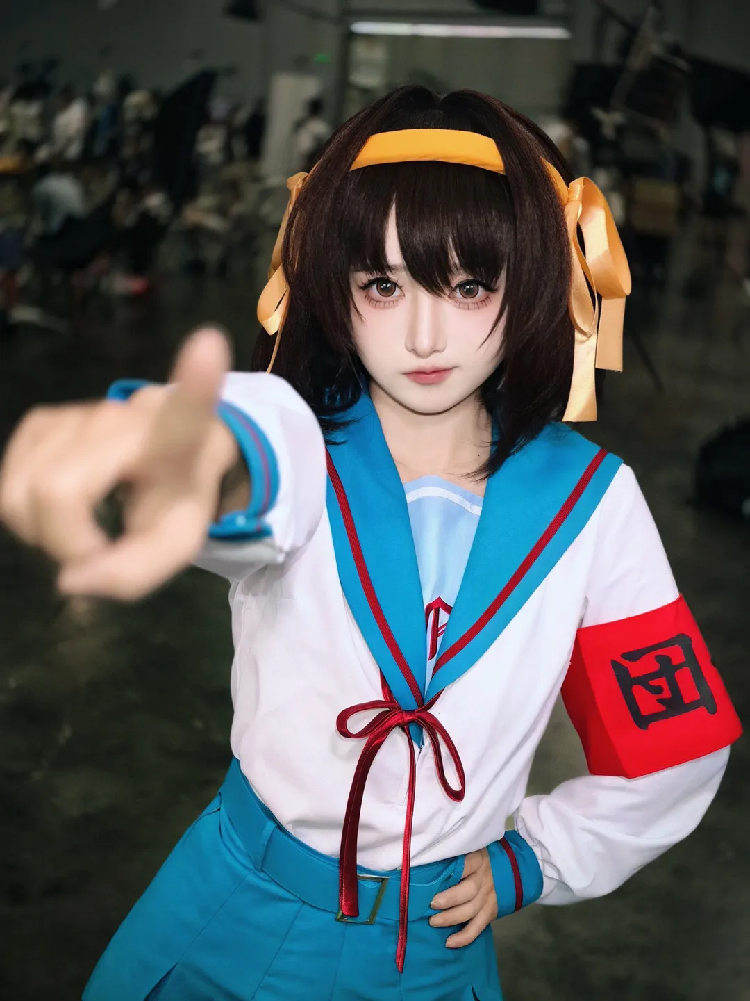イベント写真, 二次元コスプレ, ポーズ参考, 涼宮ハルヒコスプレ, 涼宮ハルヒの憂鬱