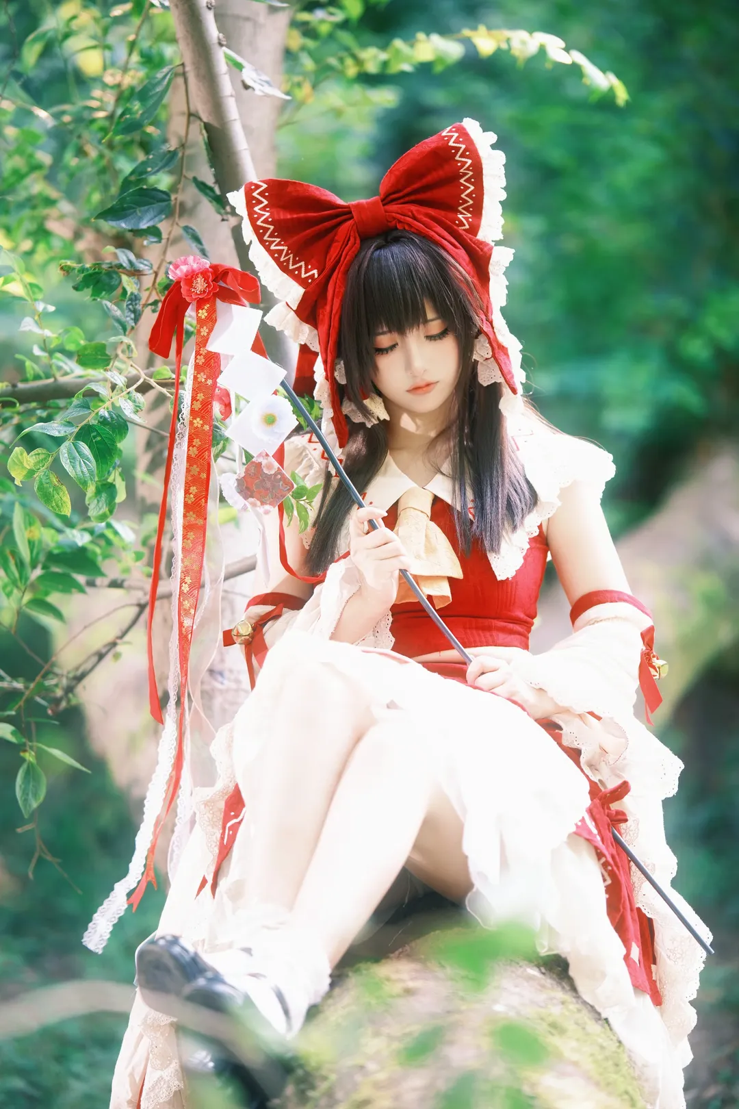 Reimu Hakurei Cosplay, Touhou Project, Gensokyo, Mori style, Fan Content Festival - Image 7