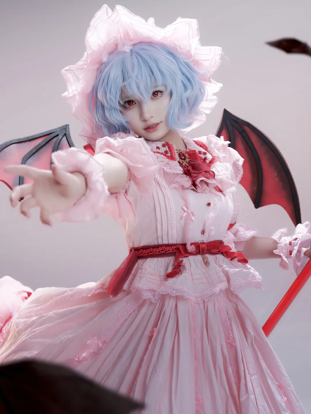 东方Project, cosplay摄影, 蕾米莉亚斯卡雷特cos, 红魔馆大小姐, 洛丽塔洋装 - 第1张