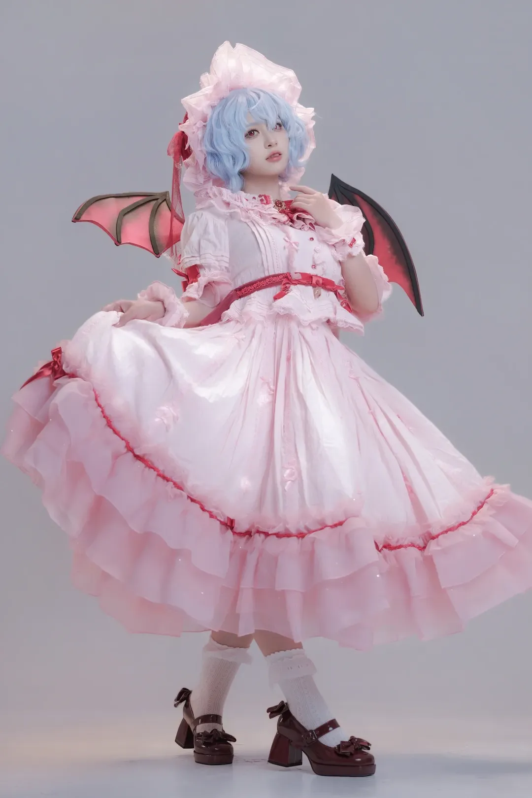 东方Project, cosplay摄影, 蕾米莉亚斯卡雷特cos, 红魔馆大小姐, 洛丽塔洋装 - 第6张