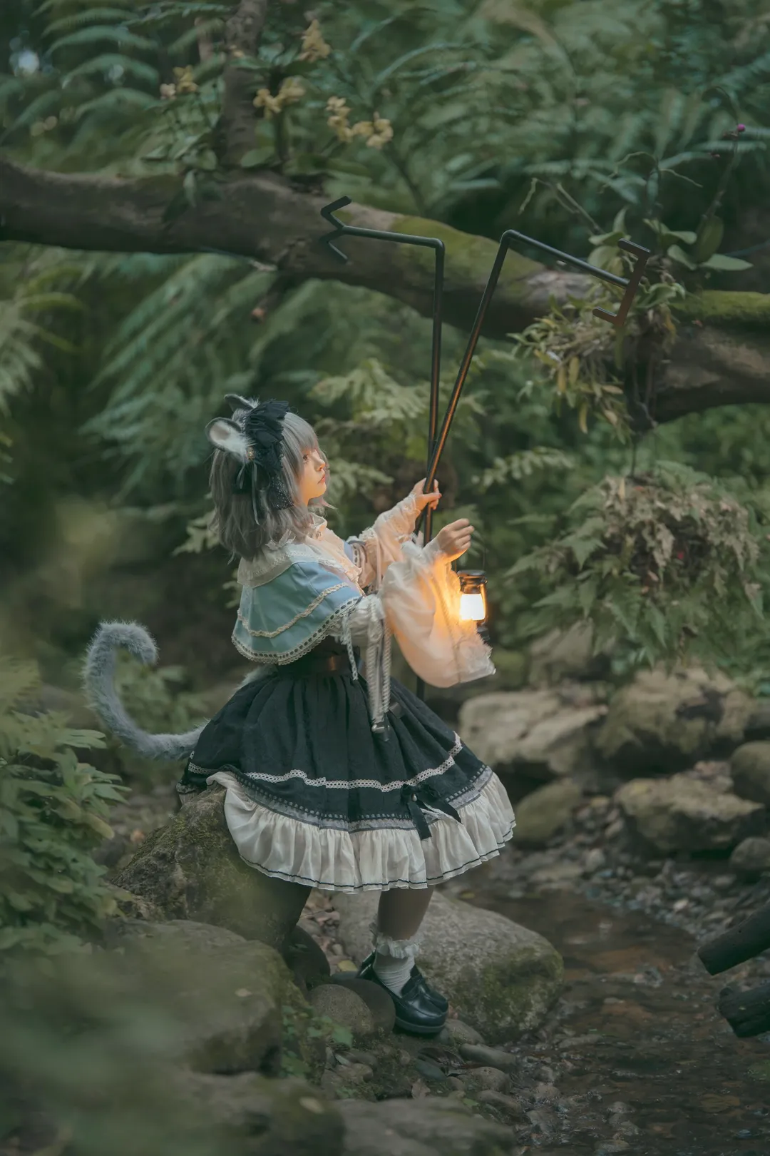 东方project, 二次元cosplay, 娜兹玲cos, 森林写真, 寻宝探险 - 第3张
