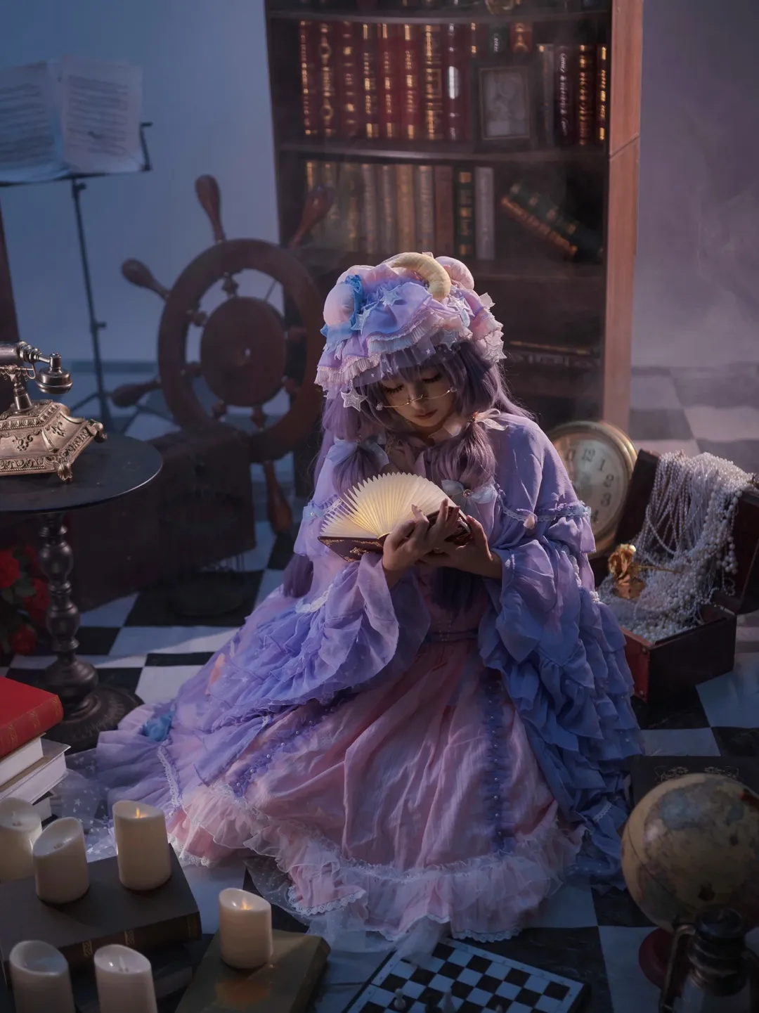 东方project, 氛围感摄影, Lolita服装, 姆qcos, 东方二设 - 第8张