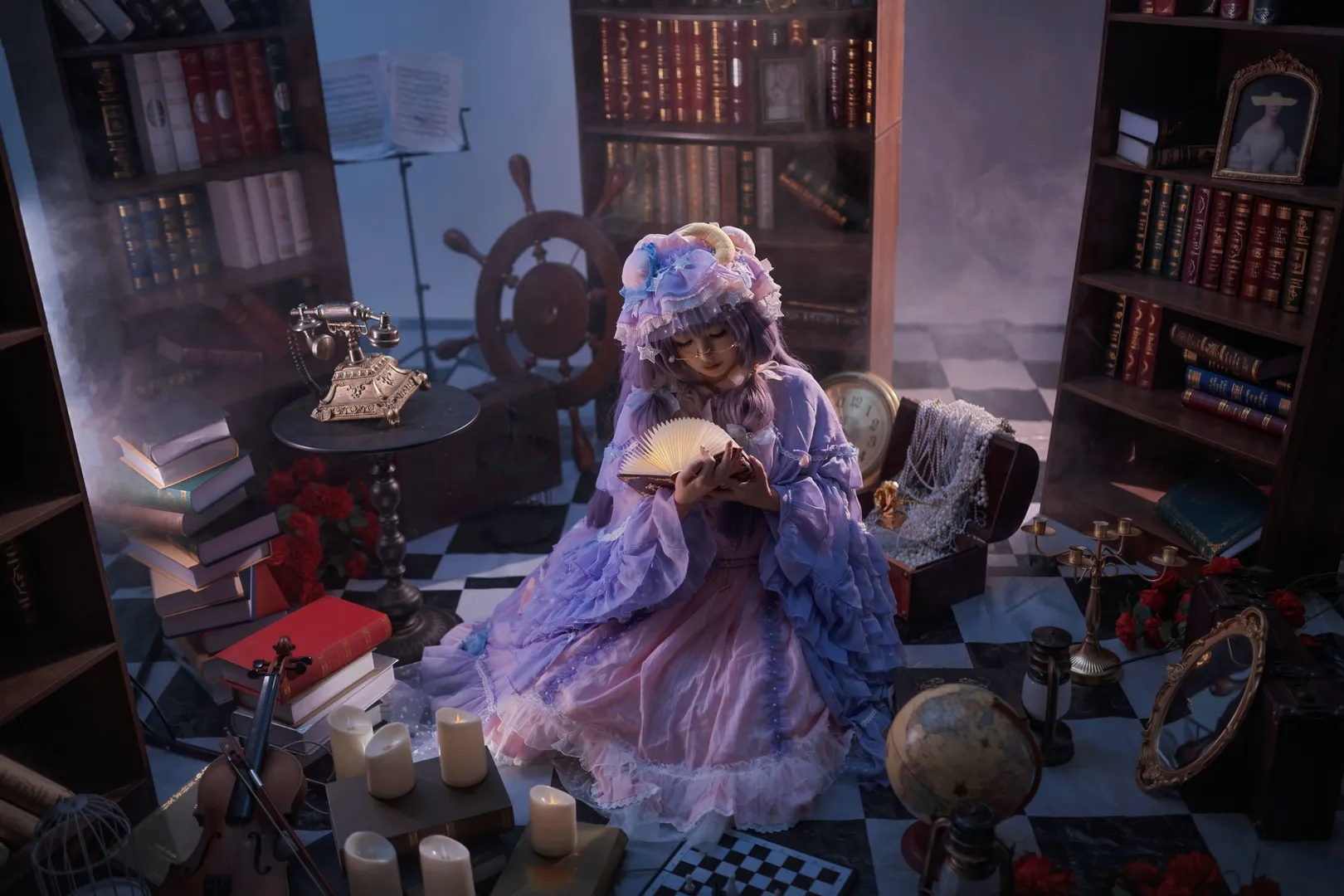 东方project, 氛围感摄影, Lolita服装, 姆qcos, 东方二设 - 第9张