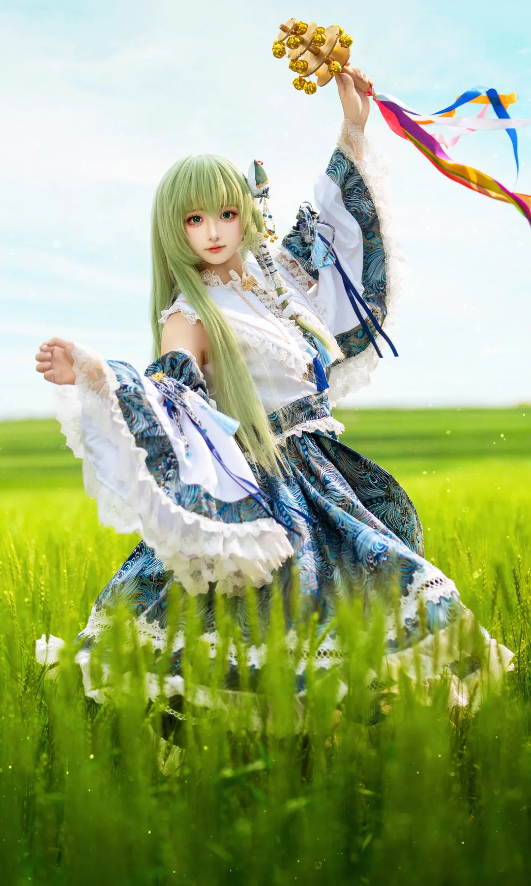 角色還原, 東方project, 早苗cos, 守矢神社, 田野攝影 - 第2張