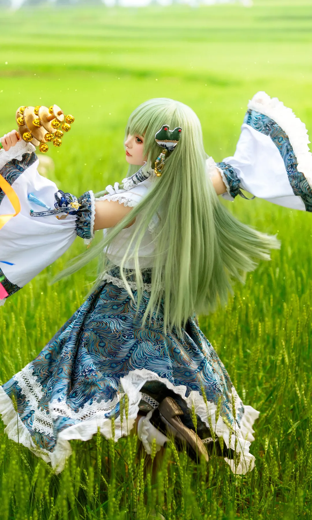 角色還原, 東方project, 早苗cos, 守矢神社, 田野攝影 - 第4張