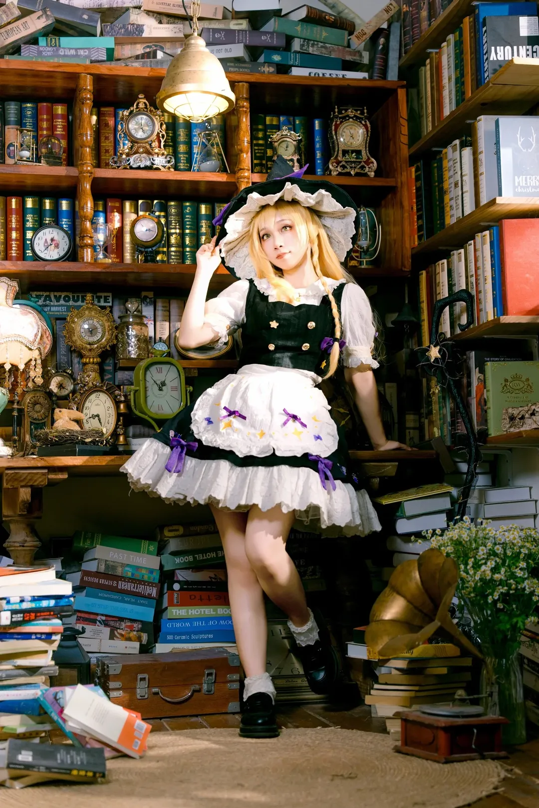 角色还原, 氛围感, 魔法少女, 雾雨魔理沙cos, 东方