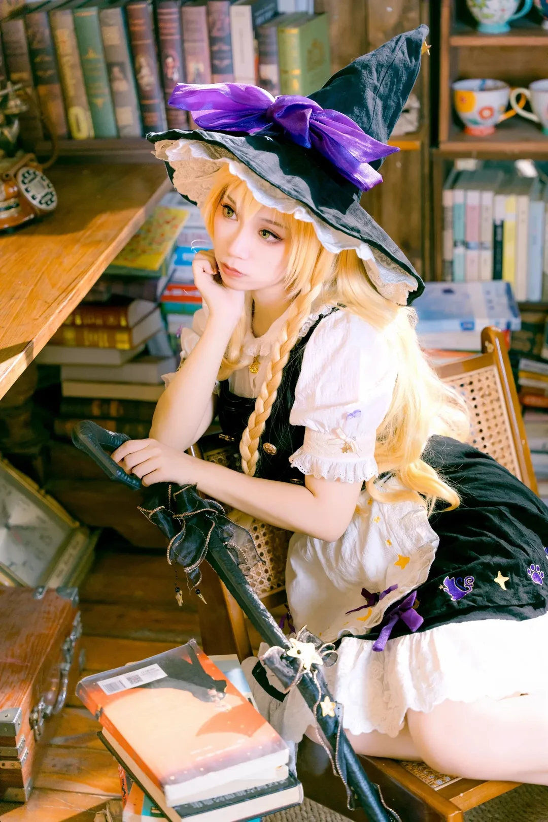 角色还原, 氛围感, 魔法少女, 雾雨魔理沙cos, 东方 - 第10张
