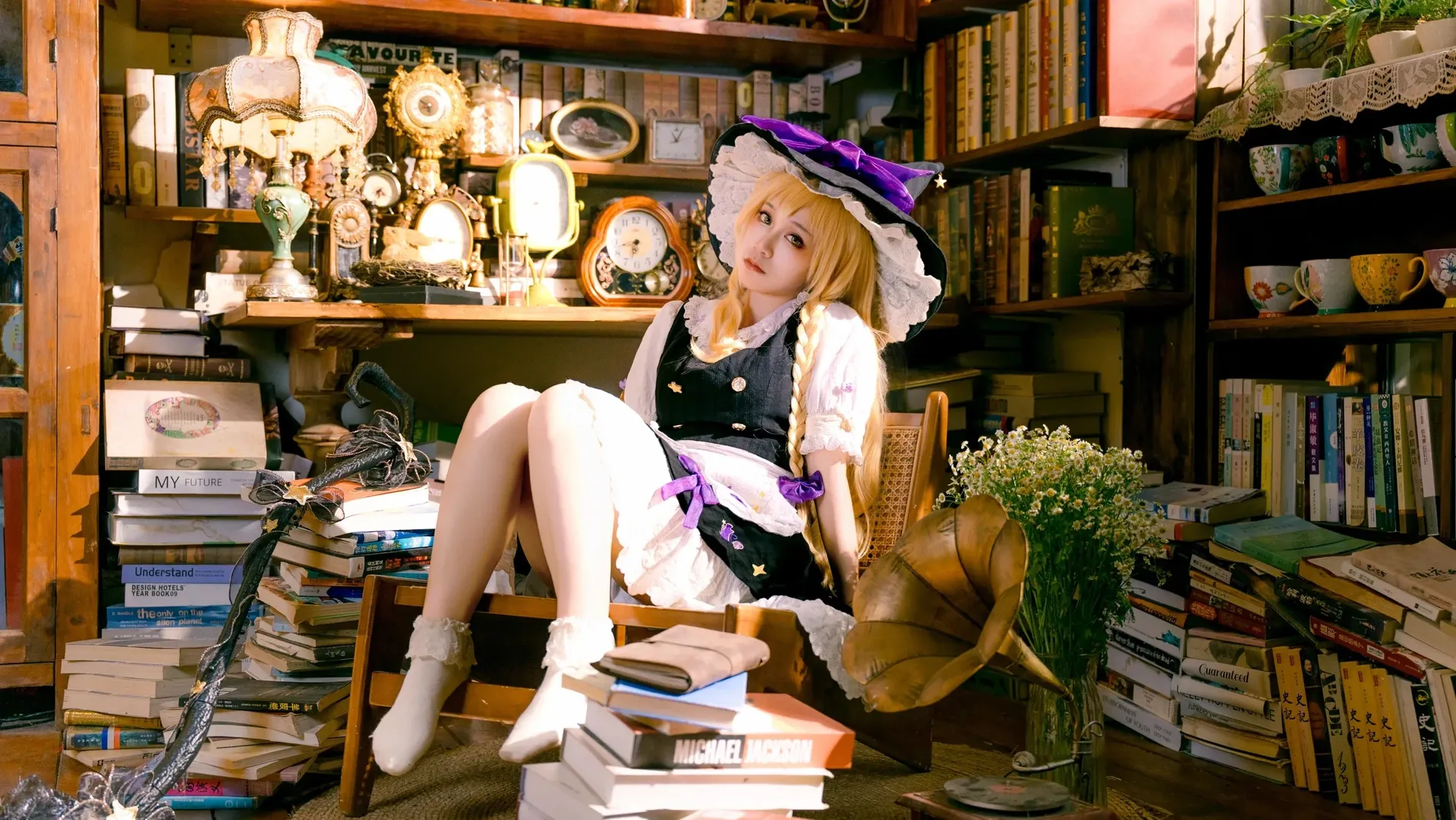 角色还原, 氛围感, 魔法少女, 雾雨魔理沙cos, 东方 - 第11张