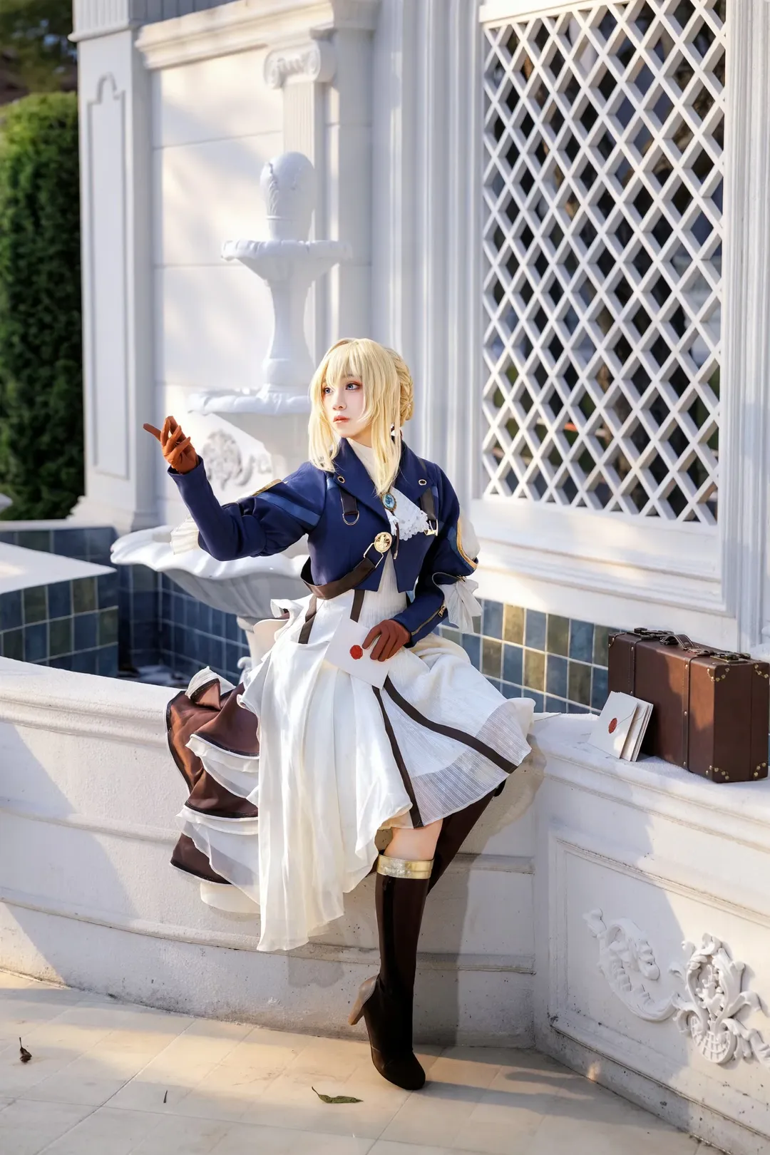 cosplay摄影, 薇尔莉特cos, 紫罗兰永恒花园, 复古洋装, 自动手记人偶 - 第14张