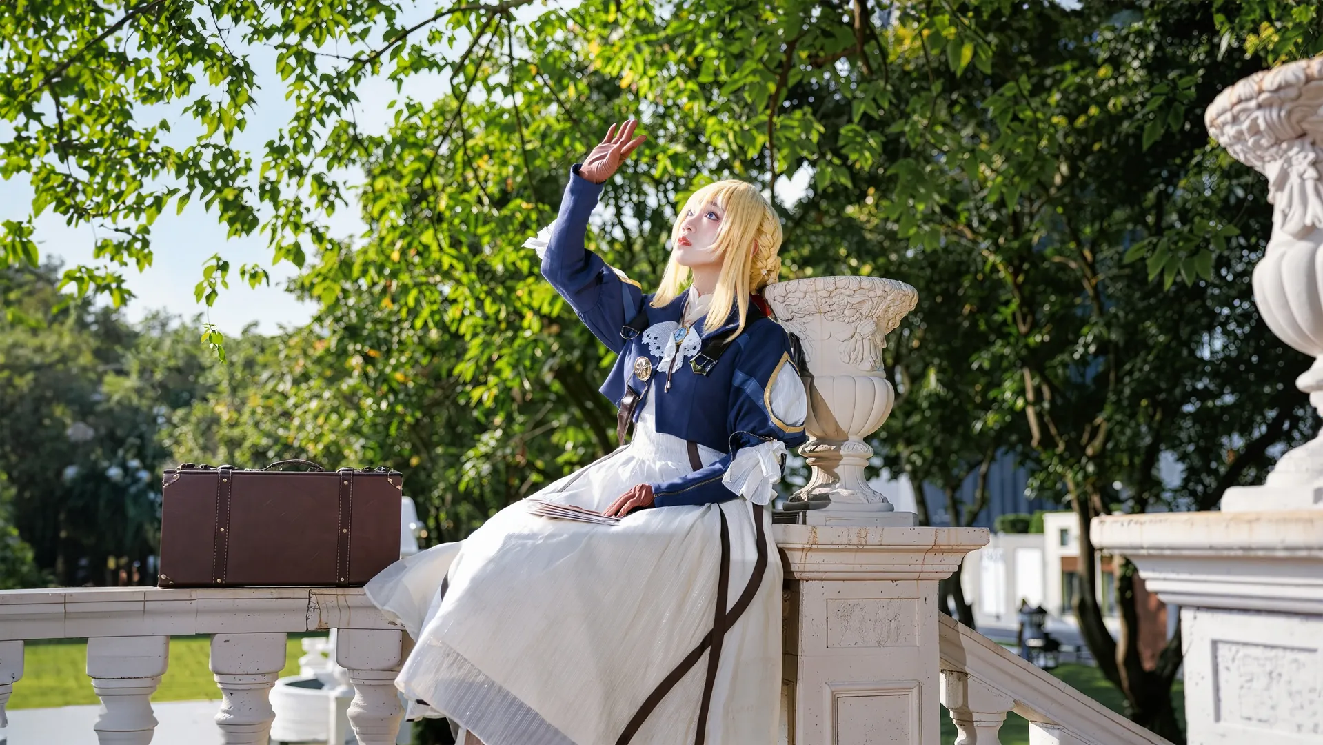 cosplay摄影, 薇尔莉特cos, 紫罗兰永恒花园, 复古洋装, 自动手记人偶 - 第16张