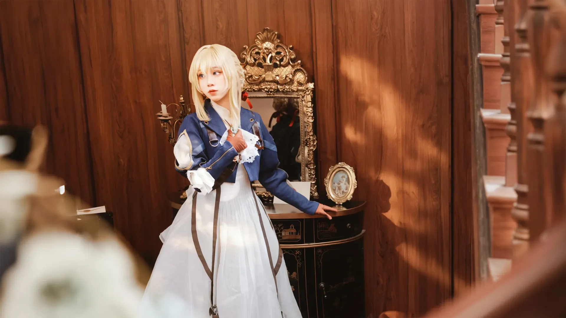 cosplay摄影, 薇尔莉特cos, 紫罗兰永恒花园, 复古洋装, 自动手记人偶 - 第2张
