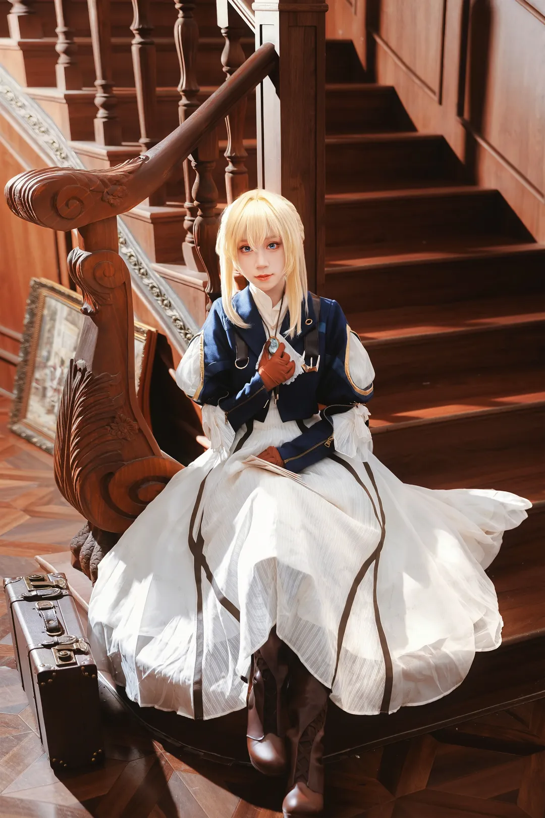 cosplay摄影, 薇尔莉特cos, 紫罗兰永恒花园, 复古洋装, 自动手记人偶 - 第4张