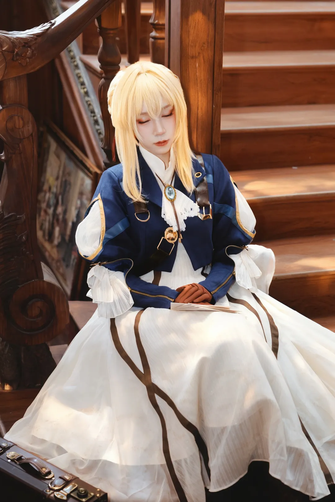 cosplay摄影, 薇尔莉特cos, 紫罗兰永恒花园, 复古洋装, 自动手记人偶 - 第5张