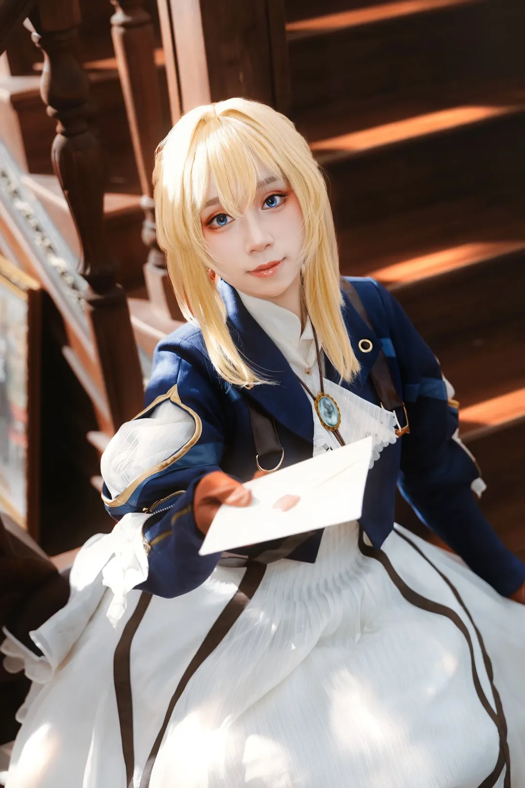 cosplay摄影, 薇尔莉特cos, 紫罗兰永恒花园, 复古洋装, 自动手记人偶