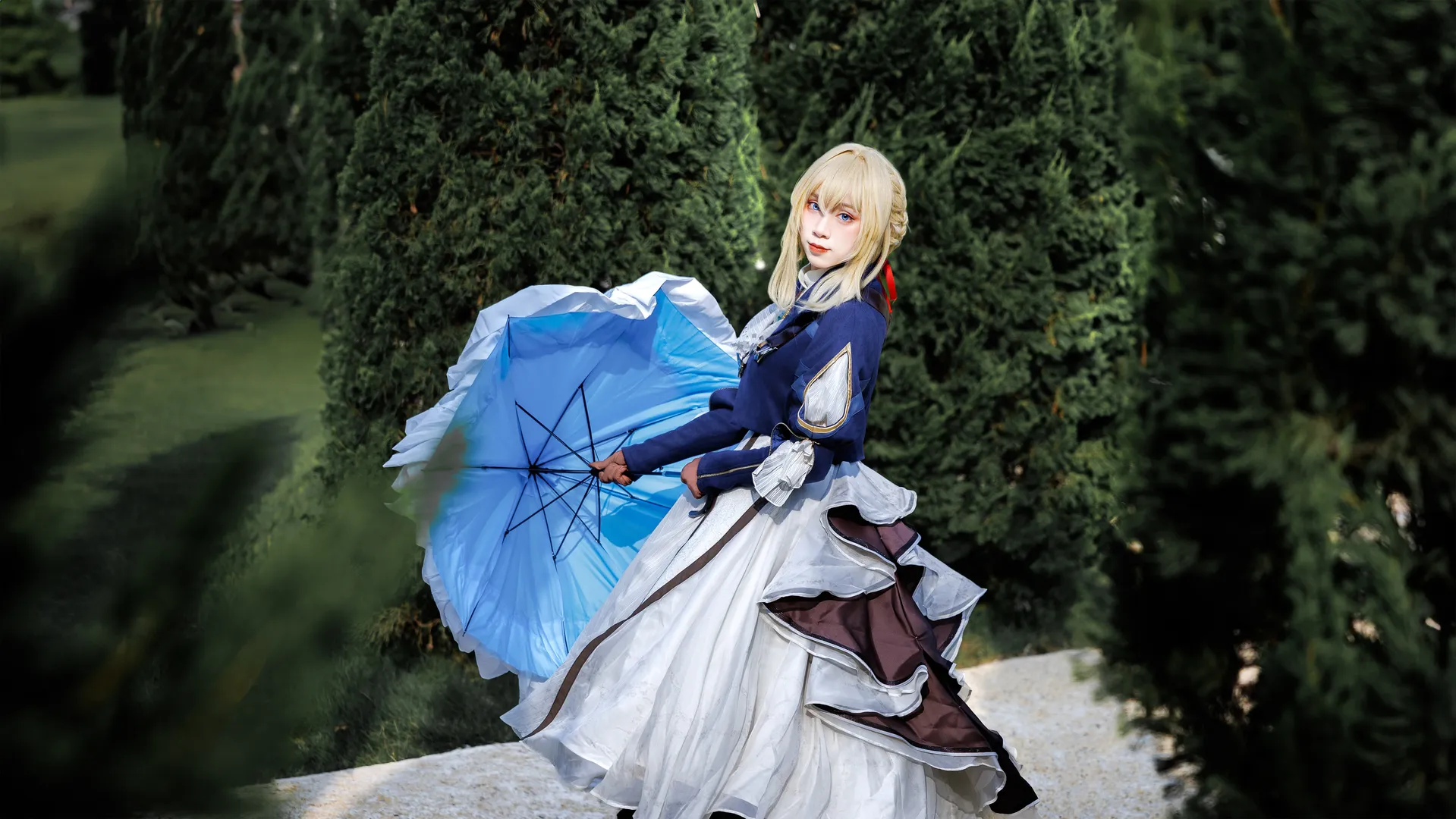 cosplay摄影, 薇尔莉特cos, 紫罗兰永恒花园, 复古洋装, 自动手记人偶 - 第9张