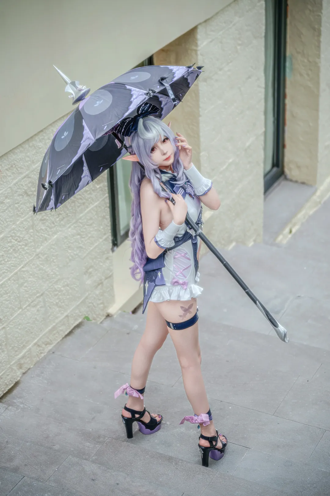 Cosplay, 绝区零, 氛围感, 薇薇安cos, 泳装cos - 第3张