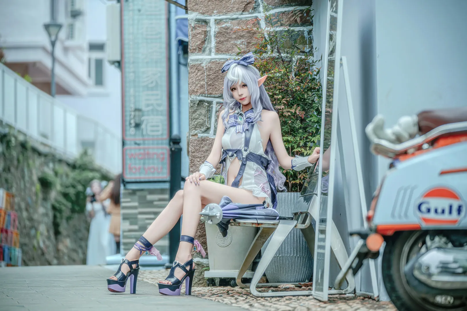 Cosplay, 绝区零, 氛围感, 薇薇安cos, 泳装cos - 第4张