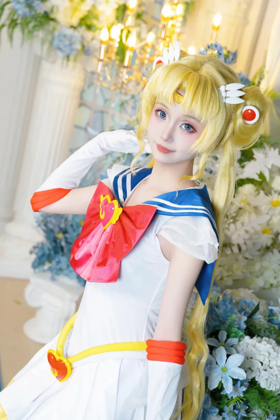 角色还原, 二次元cosplay, 美少女战士, 梦幻摄影, 月野兔cos - 第1张
