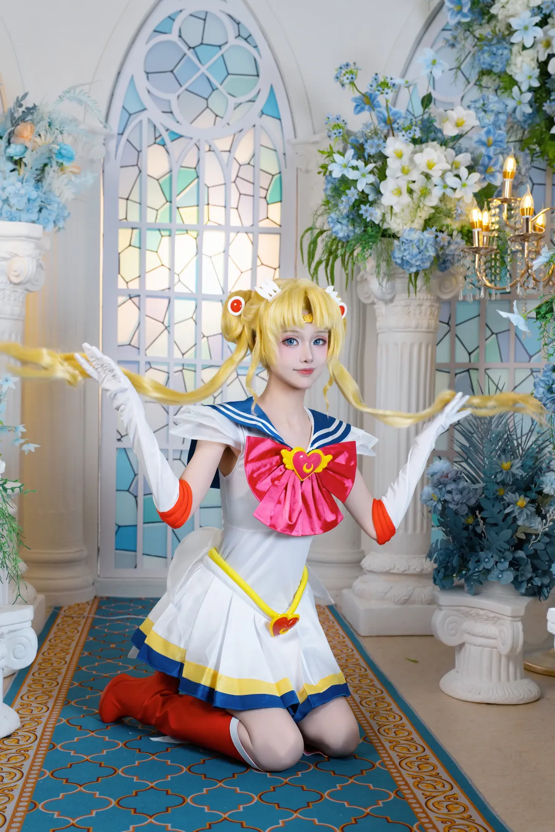 角色还原, 二次元cosplay, 美少女战士, 梦幻摄影, 月野兔cos - 第2张