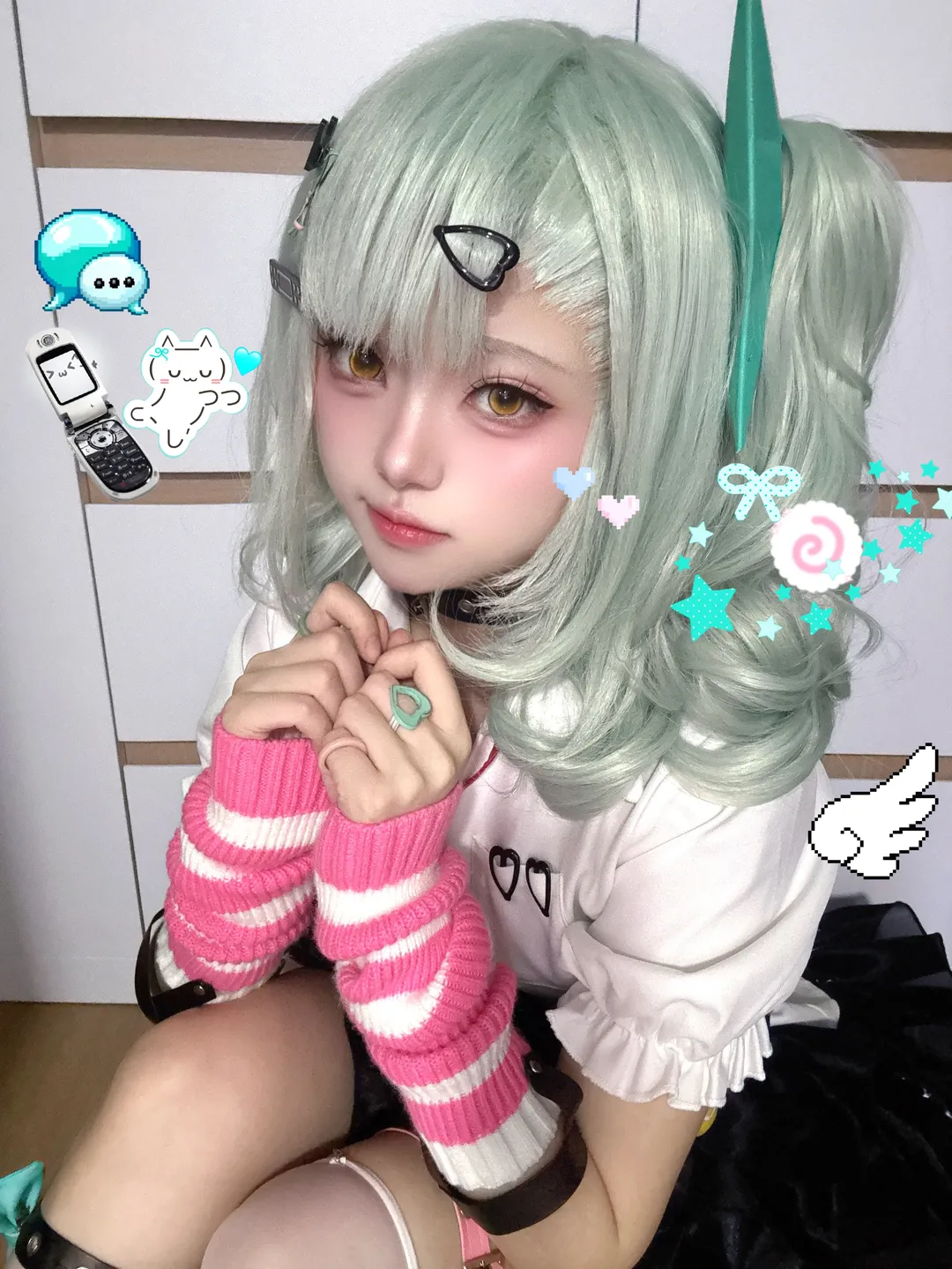 绝区零, 妄想天使, 千夏cos, cosplay日常, 小偶像装扮 - 第1张