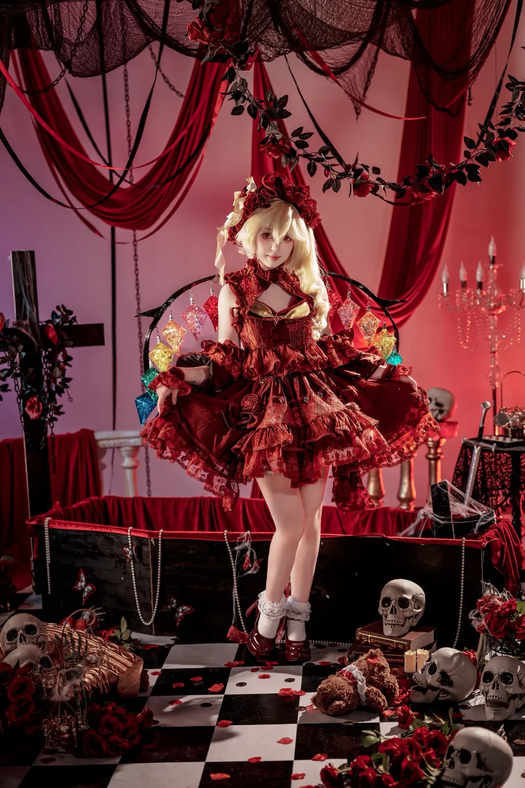 東方Project, 紅魔館, フランドール・スカーレット コスプレ, ゴシック・ロリータ, フランドール・スカーレットのコスプレ