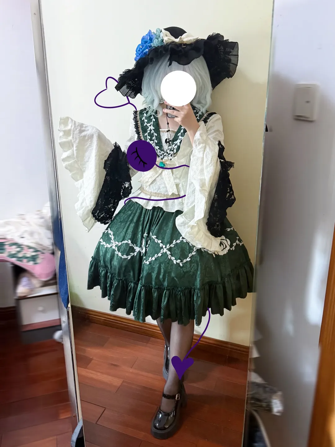 东方Project, 古明地恋cos, 二次元日常, 东方cosplay, 洛丽塔穿搭