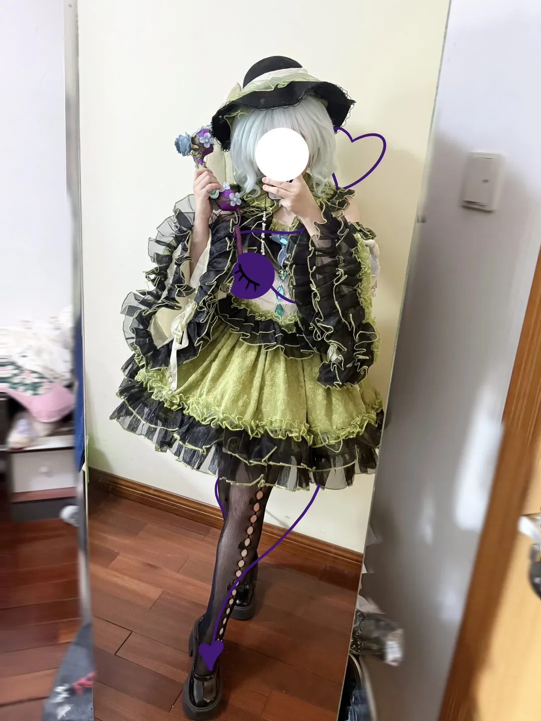 东方Project, 古明地恋cos, 二次元日常, 东方cosplay, 洛丽塔穿搭 - 第3张