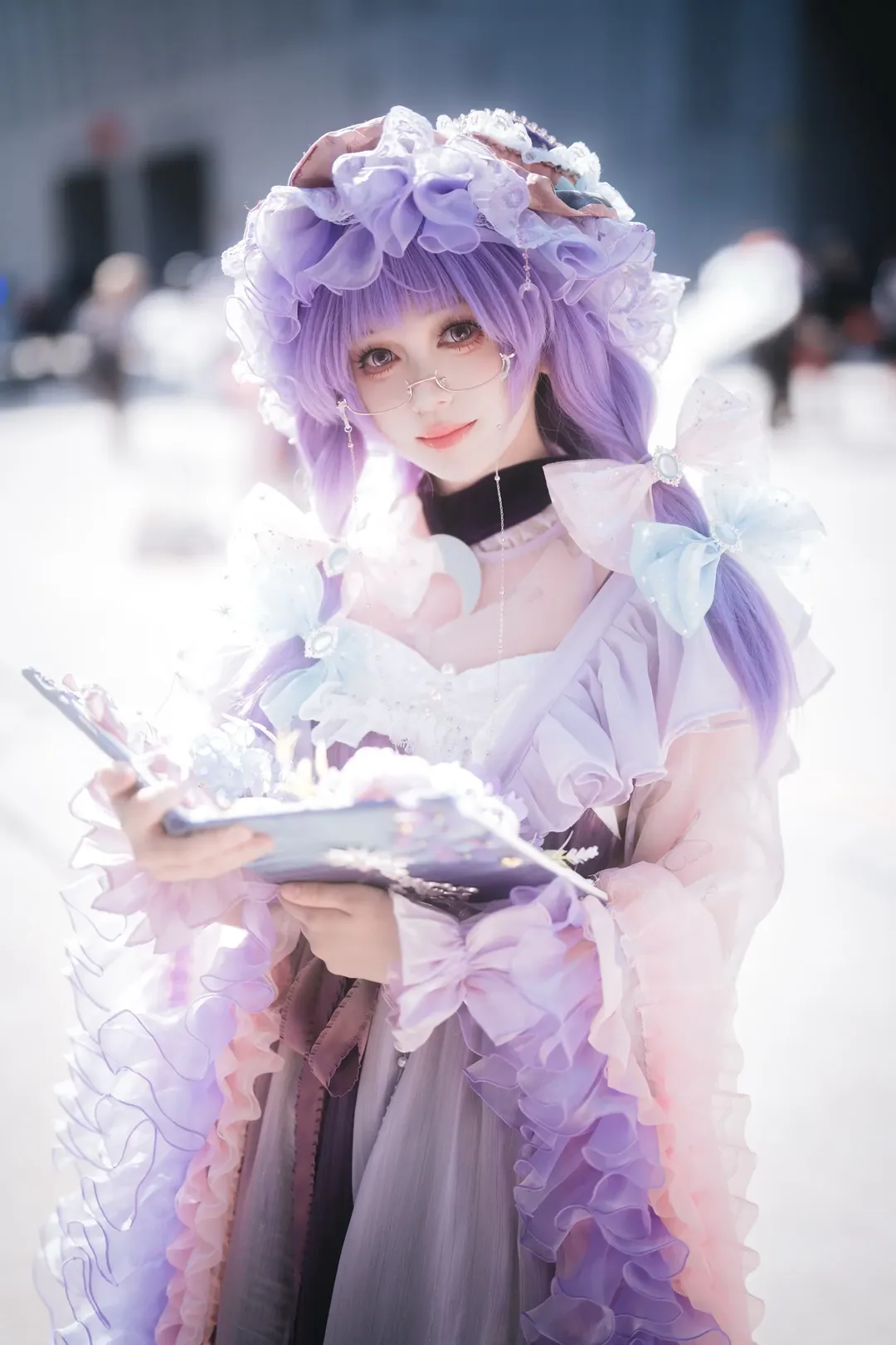 东方project, 帕秋莉cos, 金海豚漫展, 摄影合集, 萝莉装