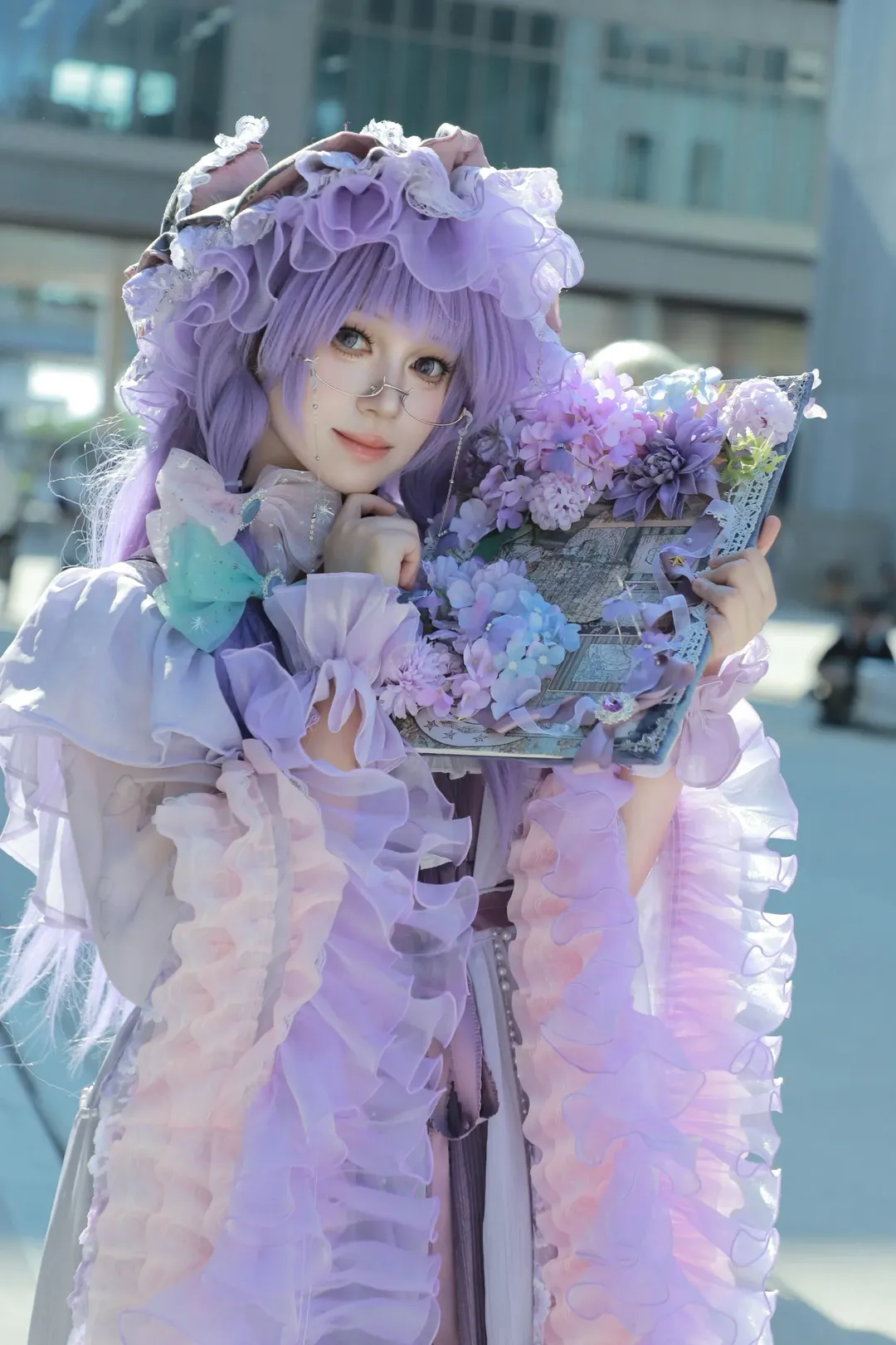 东方project, 帕秋莉cos, 金海豚漫展, 摄影合集, 萝莉装 - 第10张