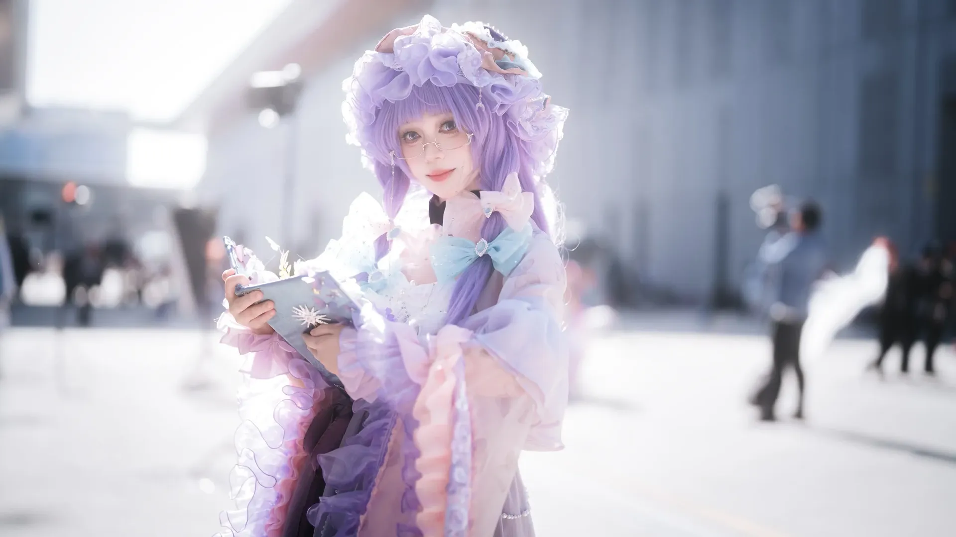 东方project, 帕秋莉cos, 金海豚漫展, 摄影合集, 萝莉装 - 第2张