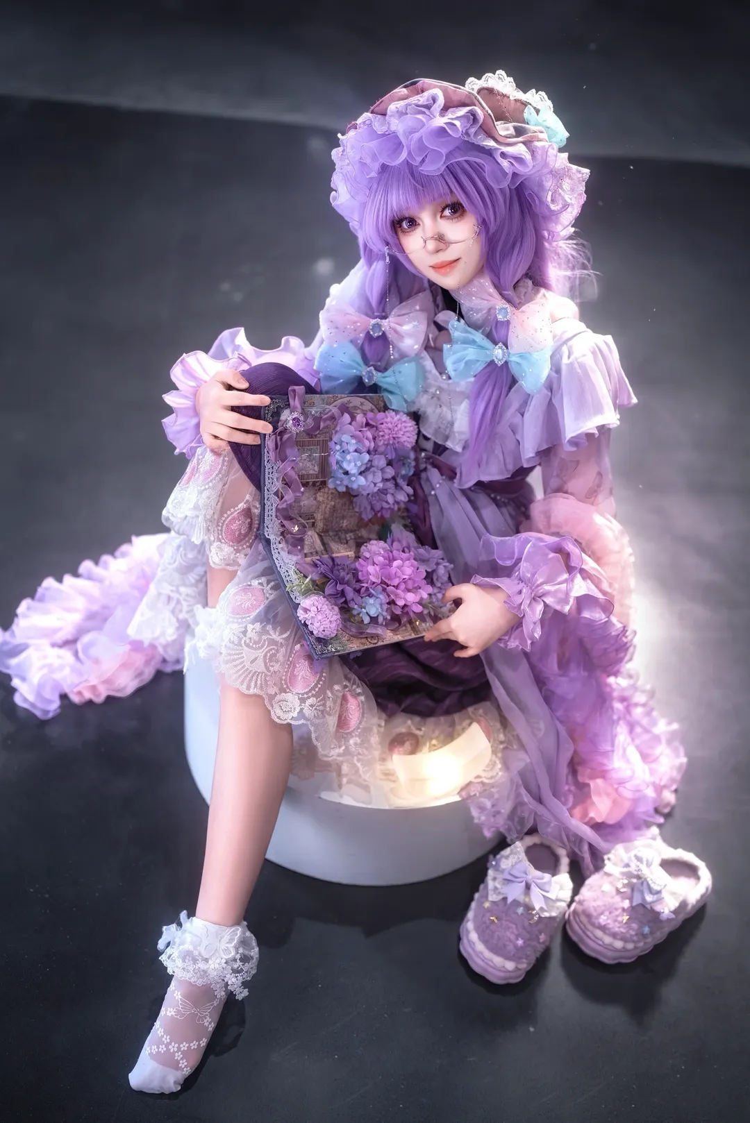 东方project, 帕秋莉cos, 金海豚漫展, 摄影合集, 萝莉装 - 第3张