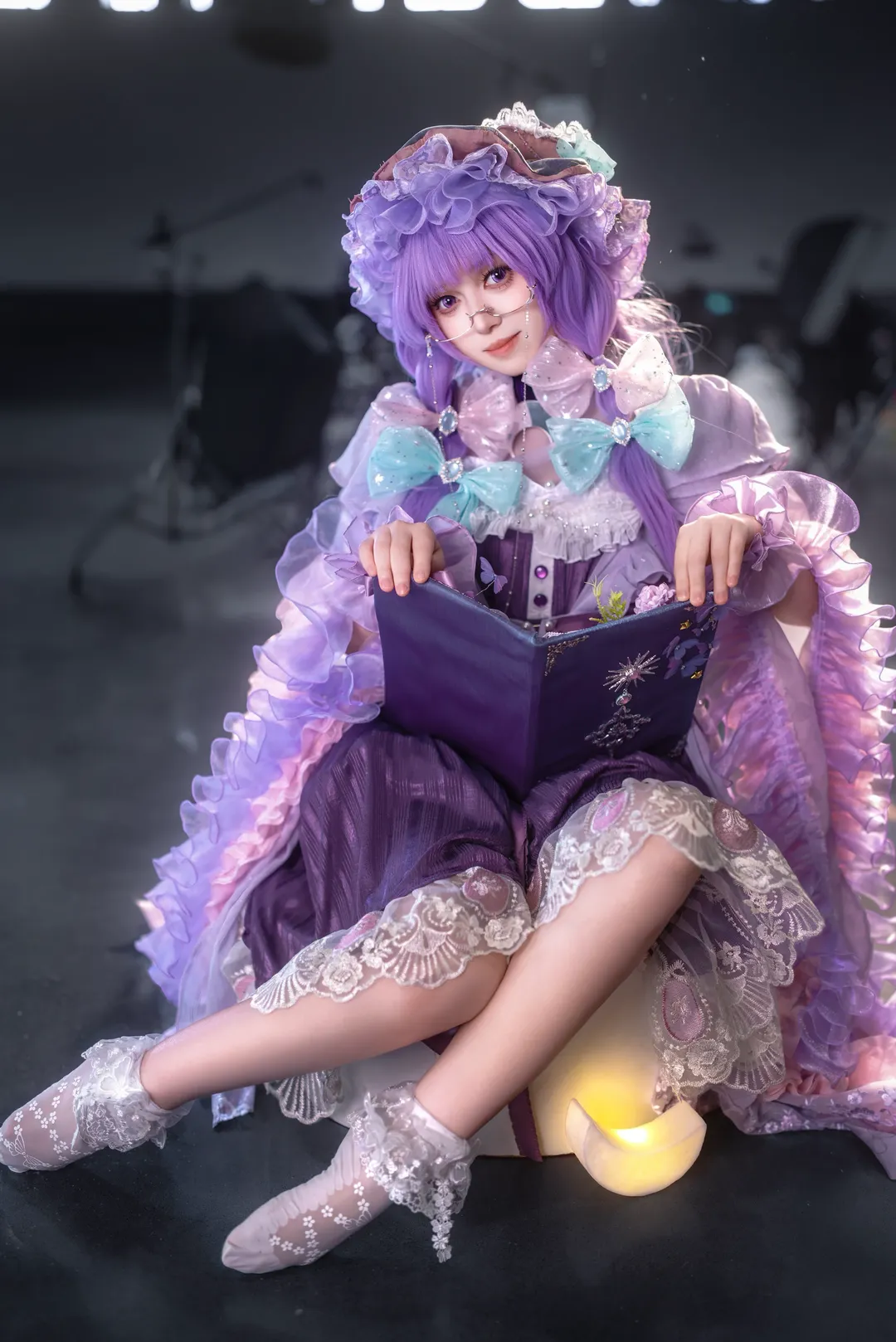 东方project, 帕秋莉cos, 金海豚漫展, 摄影合集, 萝莉装 - 第4张