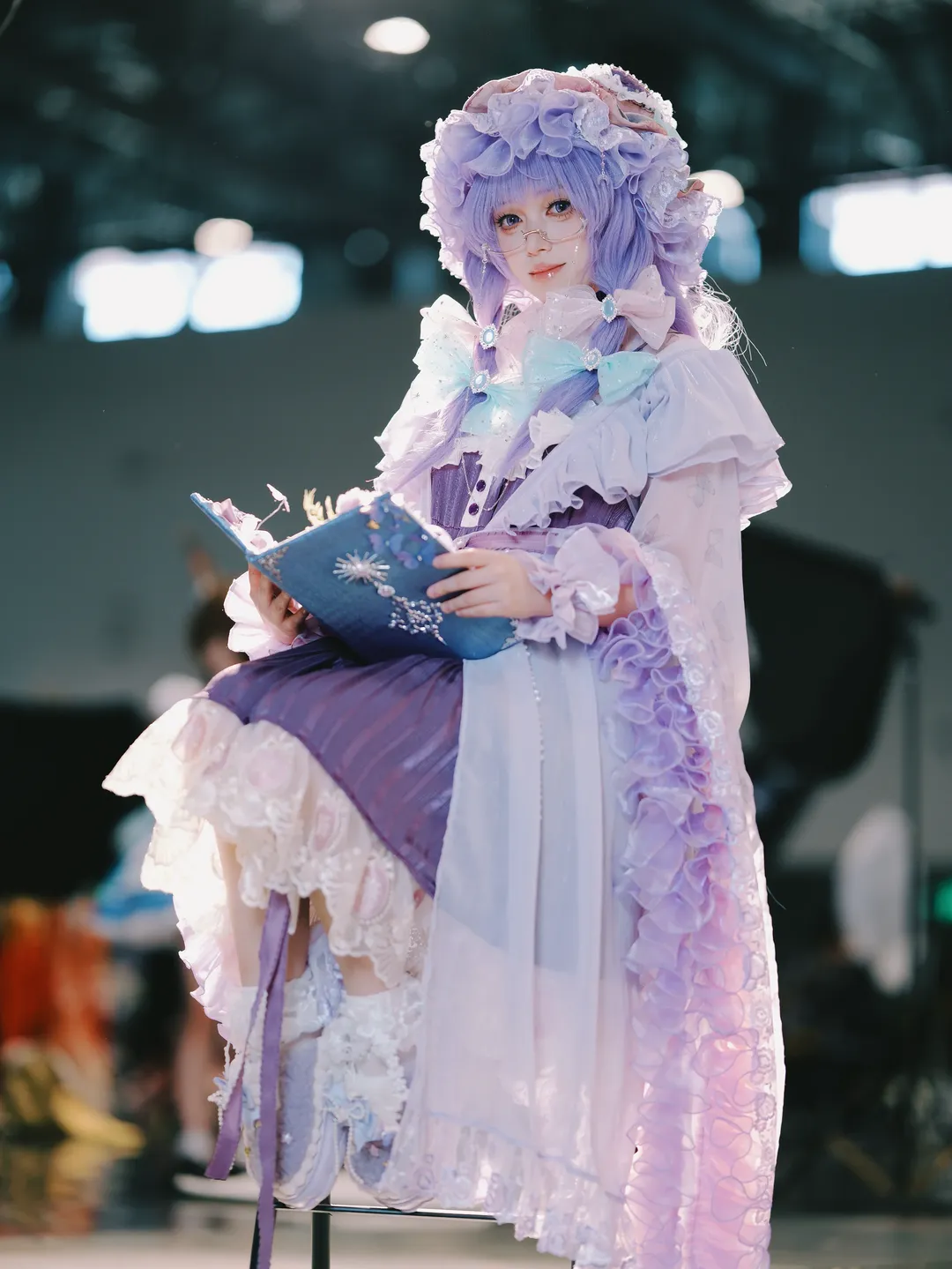 东方project, 帕秋莉cos, 金海豚漫展, 摄影合集, 萝莉装 - 第7张