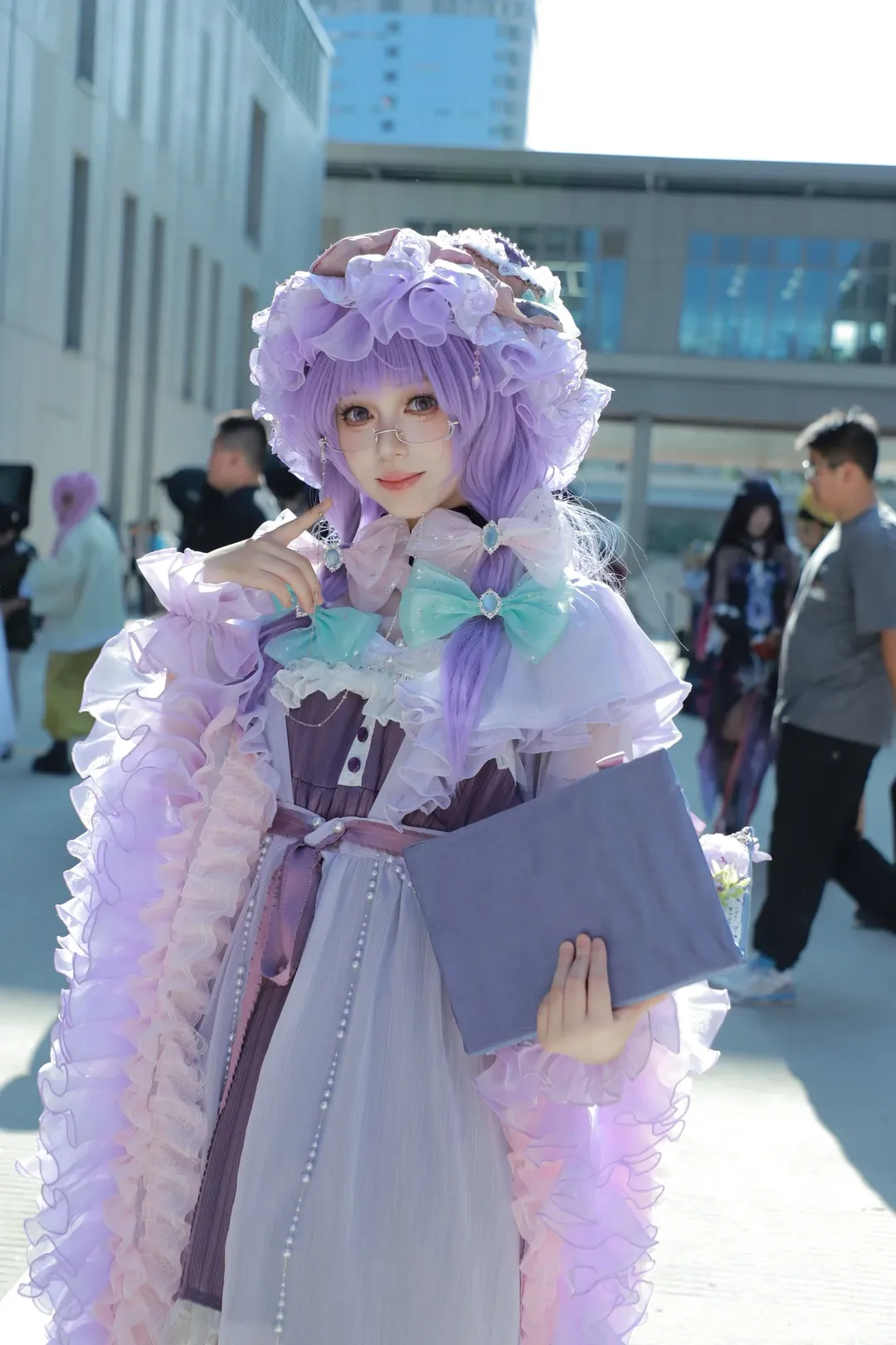 东方project, 帕秋莉cos, 金海豚漫展, 摄影合集, 萝莉装 - 第9张