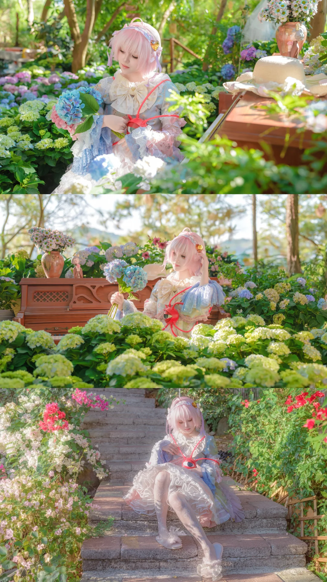 東方Project, 屋外コスプレ, 古明地さとり コスプレ, 東方Projectコスプレ, ロリィタ撮影 - 1枚目