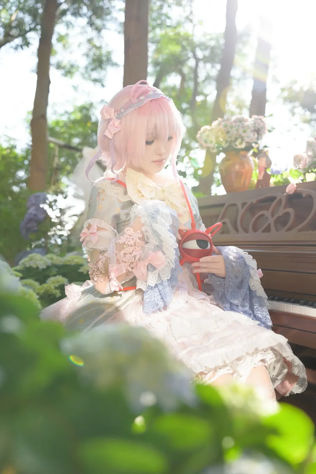 东方project, 户外cosplay, 古明地觉cos, 东方projectcos, lolita摄影