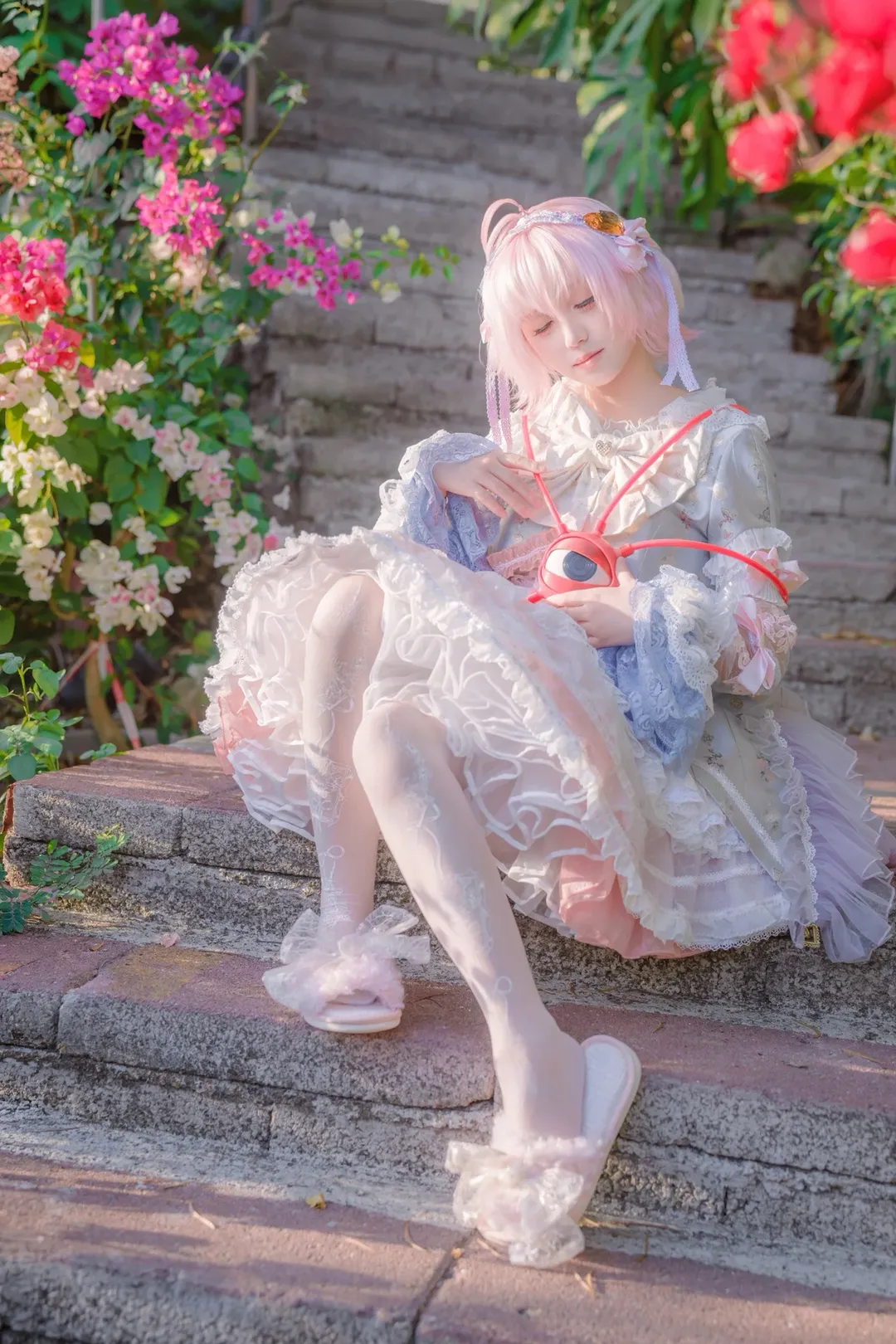 東方Project, 屋外コスプレ, 古明地さとり コスプレ, 東方Projectコスプレ, ロリィタ撮影 - 5枚目