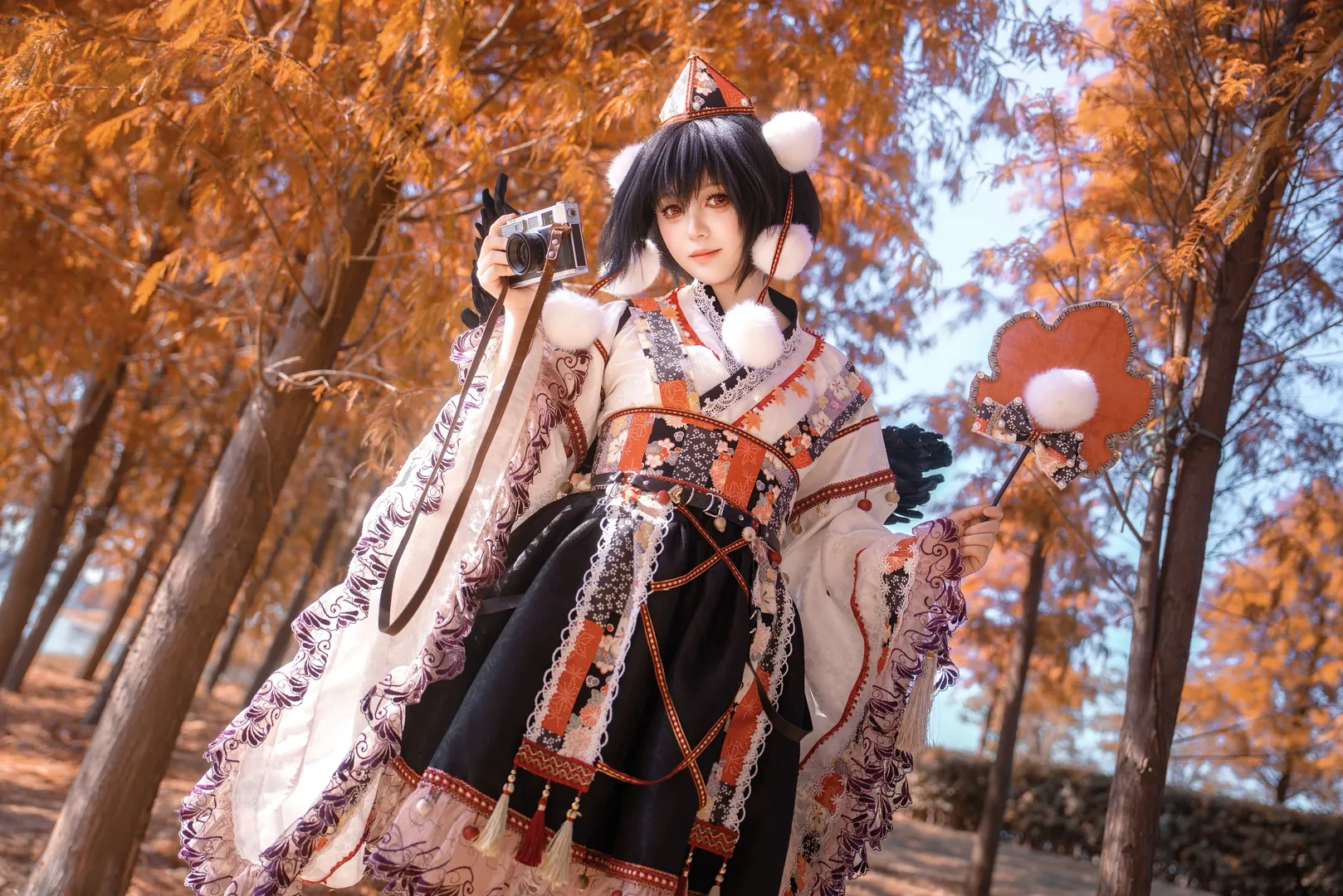 コスプレ, 東方Project, 射命丸文 コスプレ, 秋の写真, 山の天狗 - 2枚目