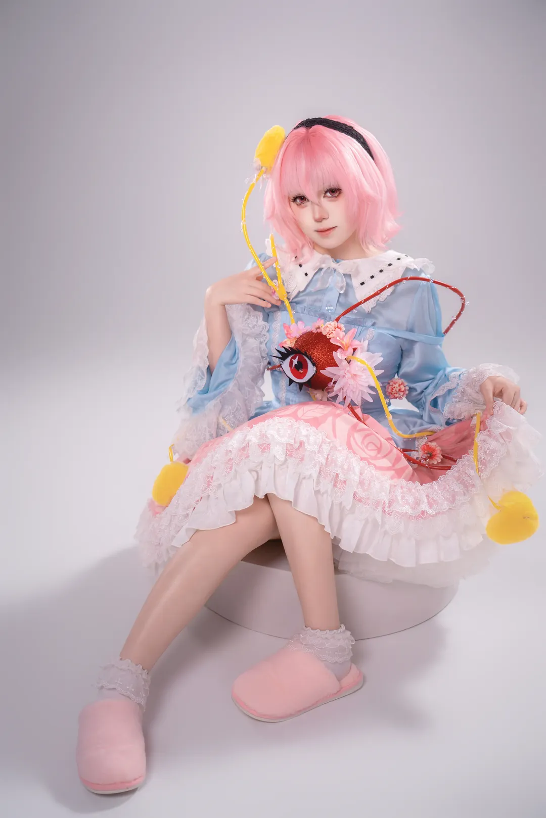 Cosplay, 角色还原, 东方project, 少女感, 古明地觉cos - 第7张