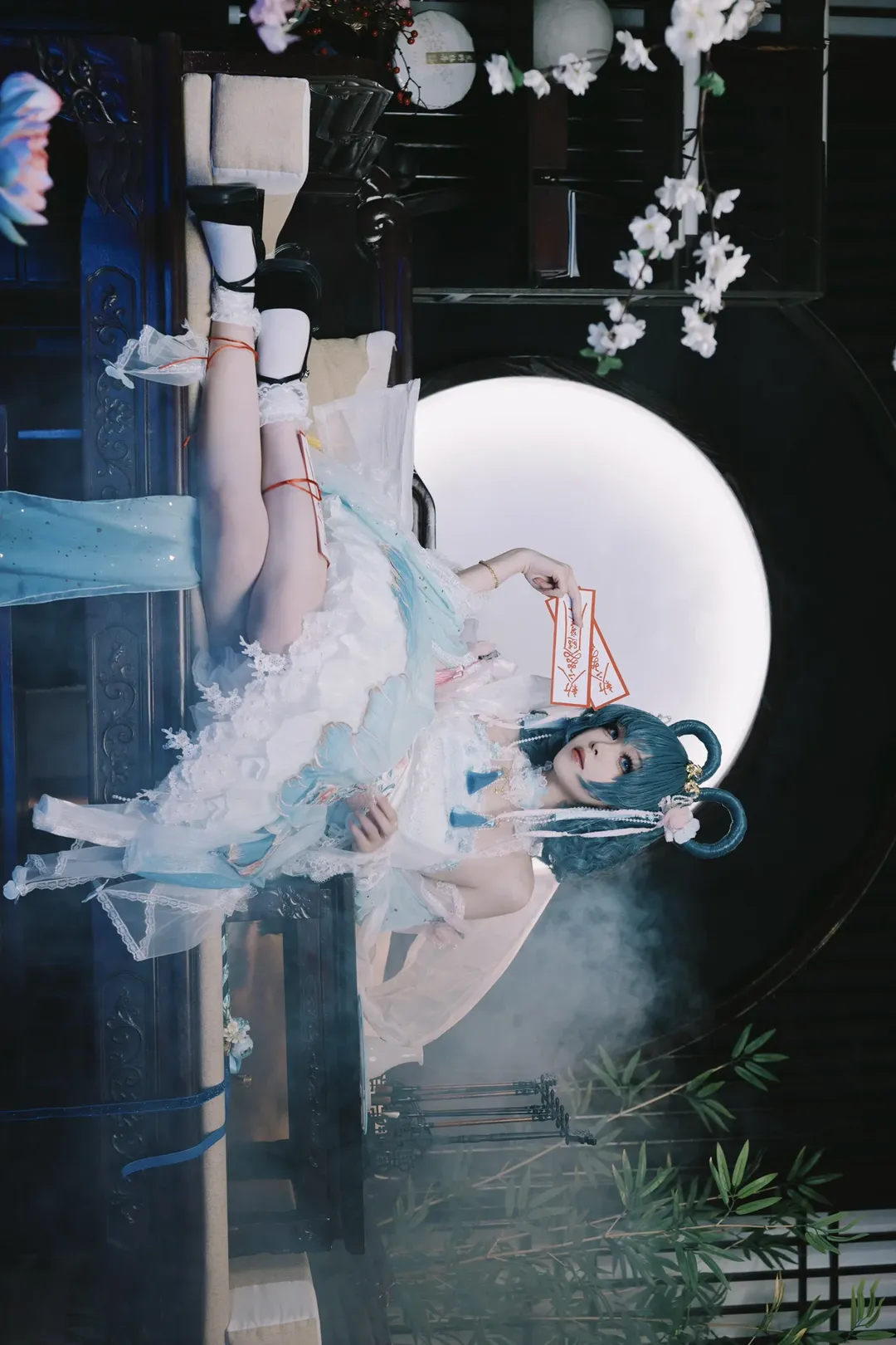 东方Project, 霍青娥cos, 国风cosplay, 邪仙, 次元壁棚拍 - 第2张