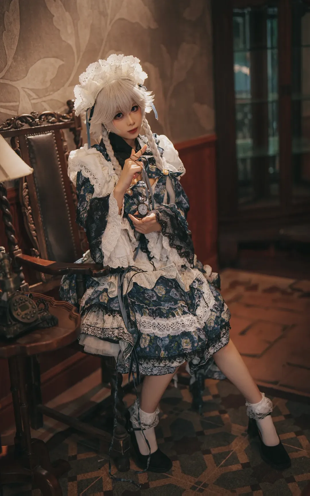 cosplay, 东方project, 女仆装, 十六夜咲夜cos, 复古洋装 - 第2张