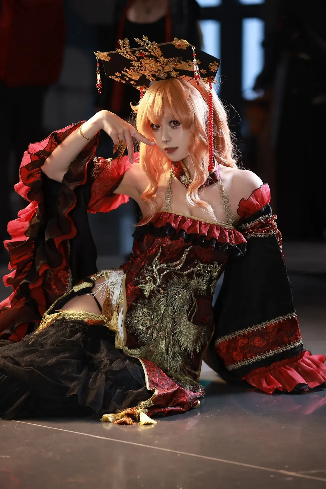 东方Project, 漫展摄影, cosplay返图, 纯狐cos, 华丽装束 - 第1张