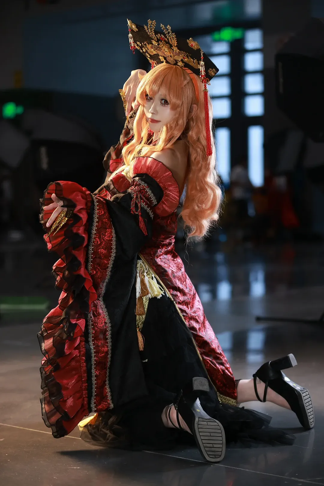 东方Project, 漫展摄影, cosplay返图, 纯狐cos, 华丽装束 - 第2张