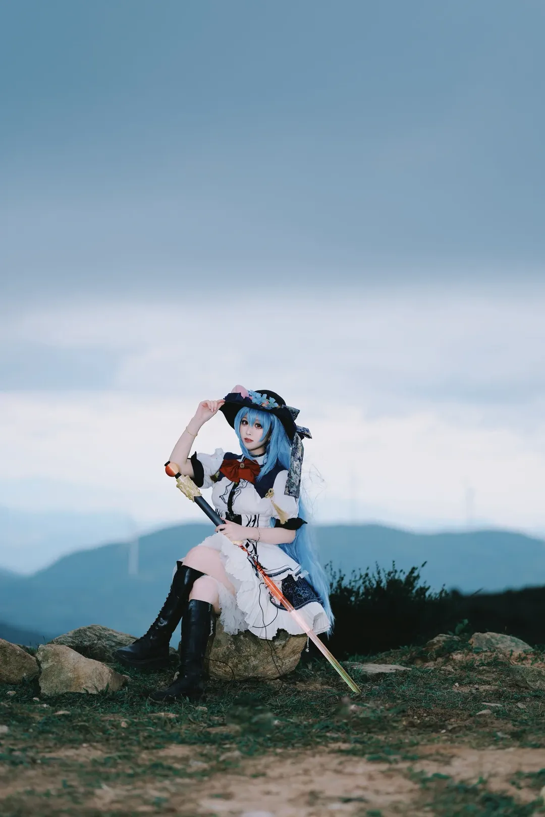 东方project, 户外摄影, 外景拍摄, 比那名居天子cos, Cosplay日常 - 第3张