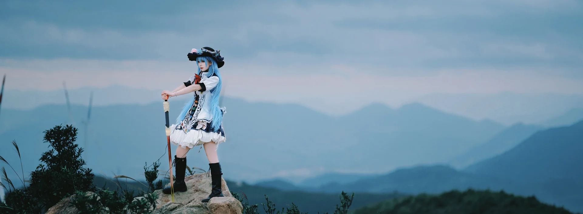 东方project, 户外摄影, 外景拍摄, 比那名居天子cos, Cosplay日常 - 第4张