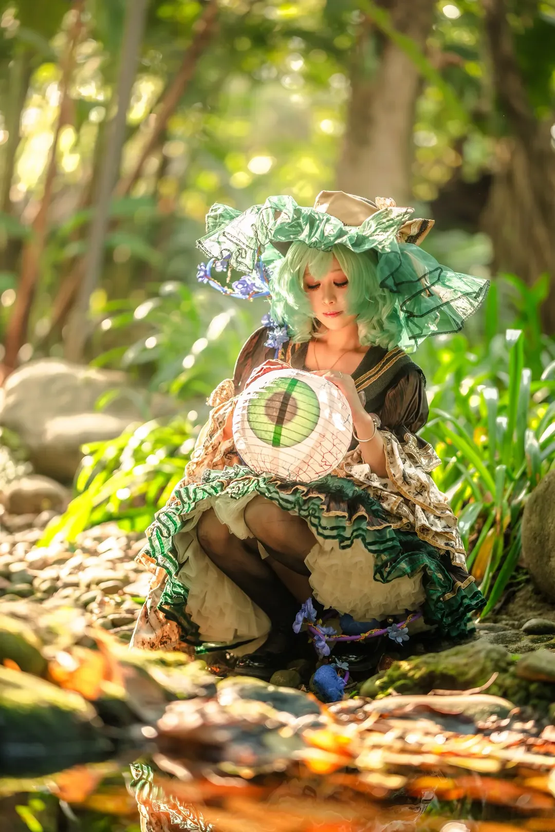 东方project, 古明地恋cos, 东方cosplay, 古明地觉妹妹, 林中摄影 - 第3张