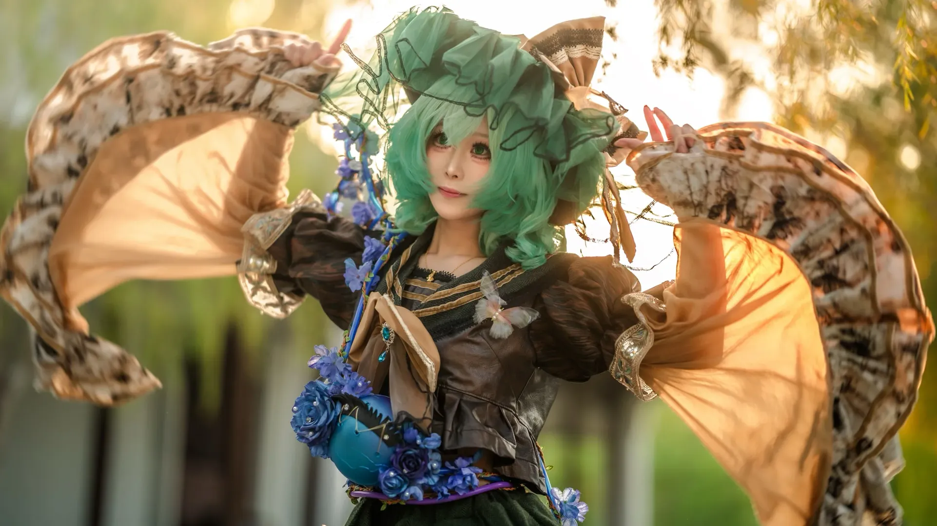 东方project, 古明地恋cos, 东方cosplay, 古明地觉妹妹, 林中摄影 - 第5张