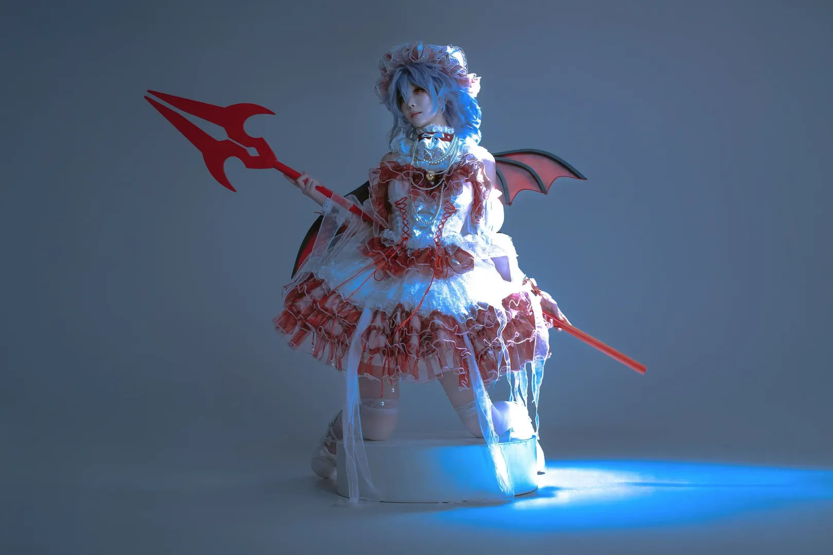 氛围感, 东方Project, 蕾米莉亚cos, 红魔馆, 摄影 - 第2张