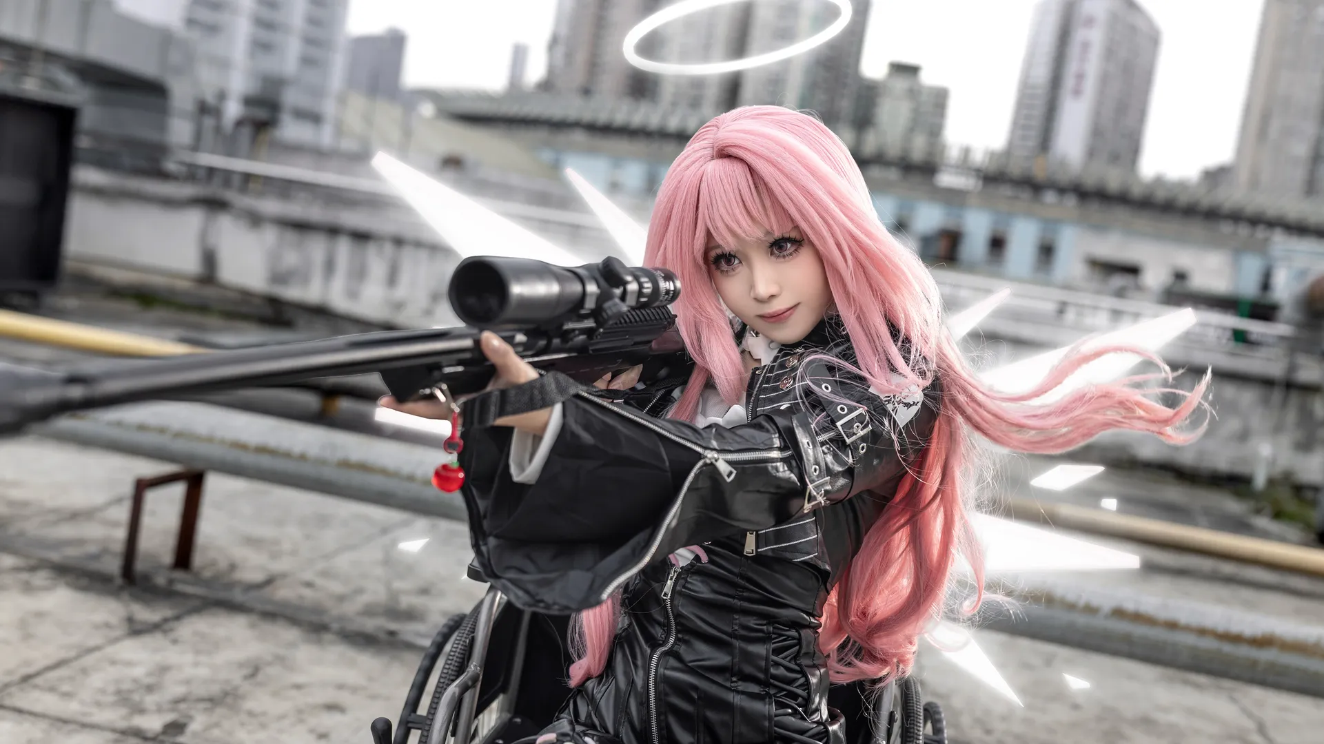 明日方舟, 工业风, 蕾缪安cos, Arknights, 狙击手 - 第3张